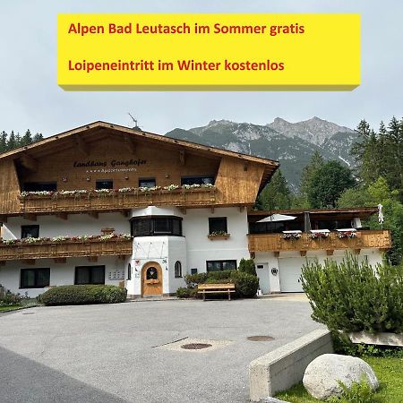 Apartamento W2 Haus Ganghofer Leutasch Exterior foto